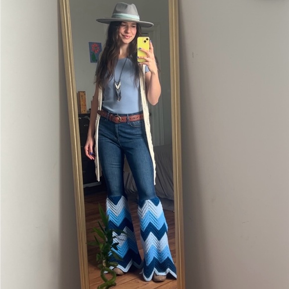 Levi's Denim - Upcycled Hippie Bell Bottoms